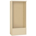 Salsbury Industries Salsbury 3915D-SAN 32.25 In. W X 72 In. H X 19 In. D Free-Standing Enclosure For Salsbury 3715 Double Column Unit In Sandstone 3915D-SAN